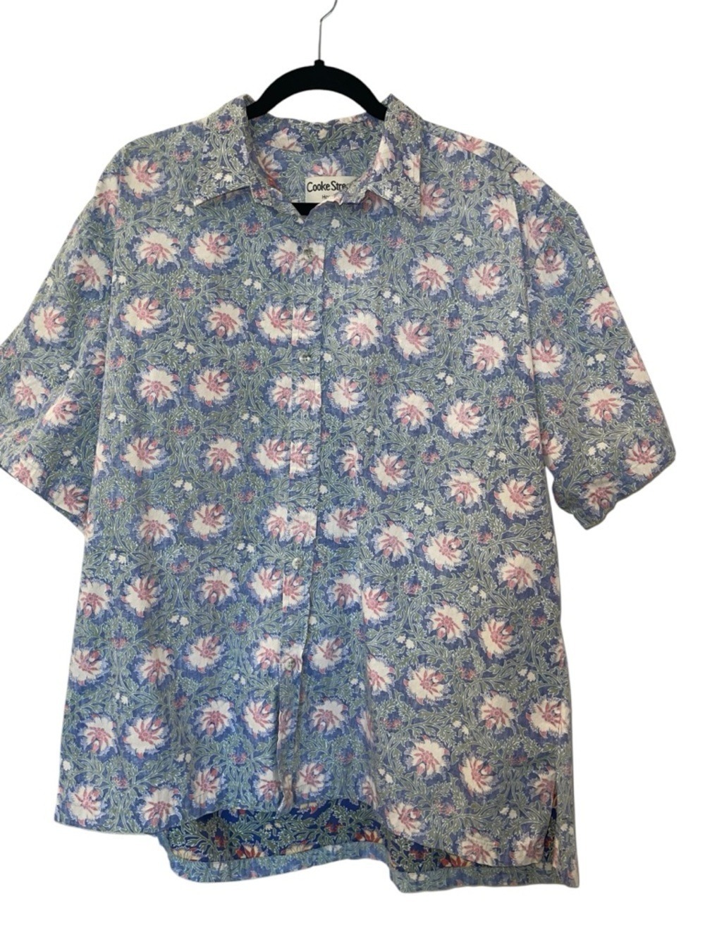 Cooke Street Honolulu Mens SS Button Up Hawaiian Shirt 100% Cotton Size: 2XL